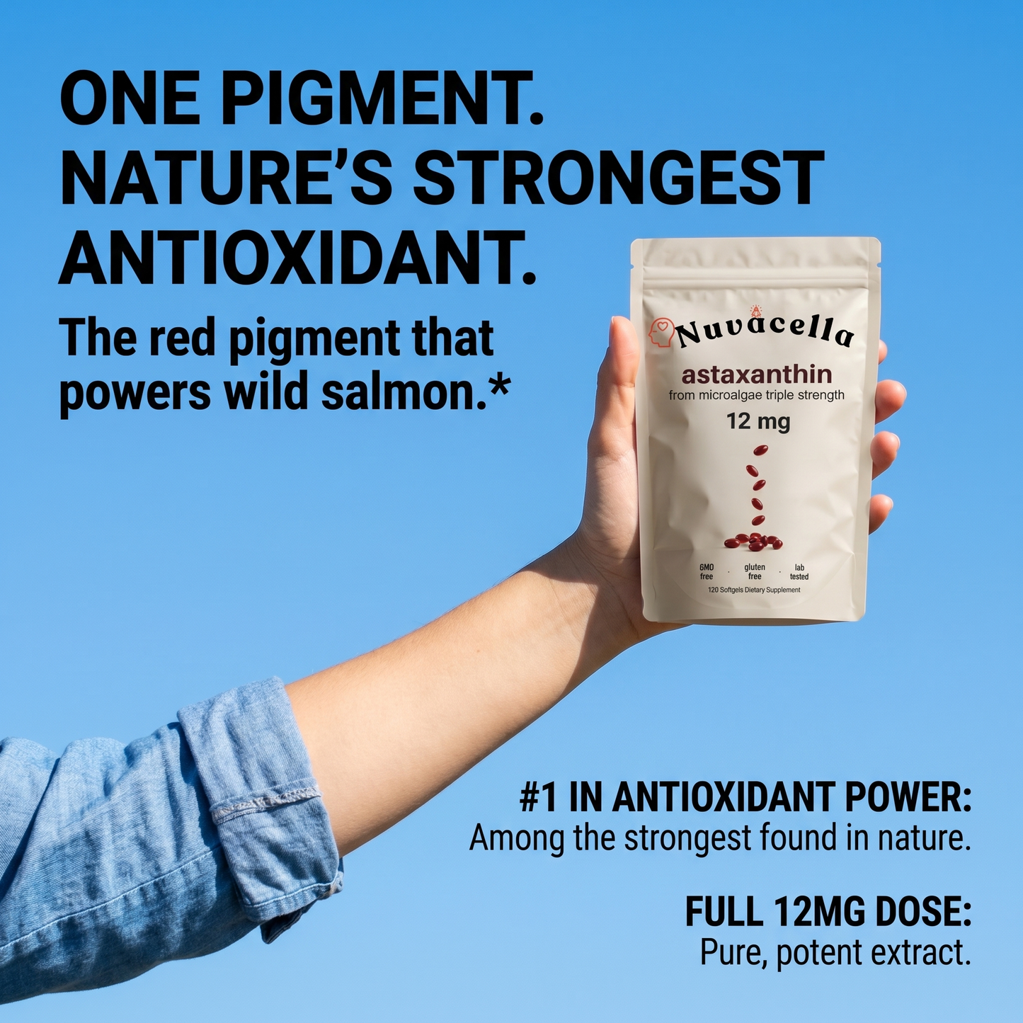 Astaxanthin 12mg Softgels