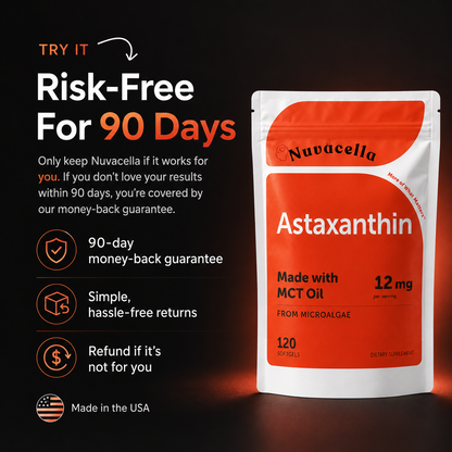 Astaxanthin 12mg MCT Oil Softgels